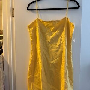 Yellow Mini Dress
